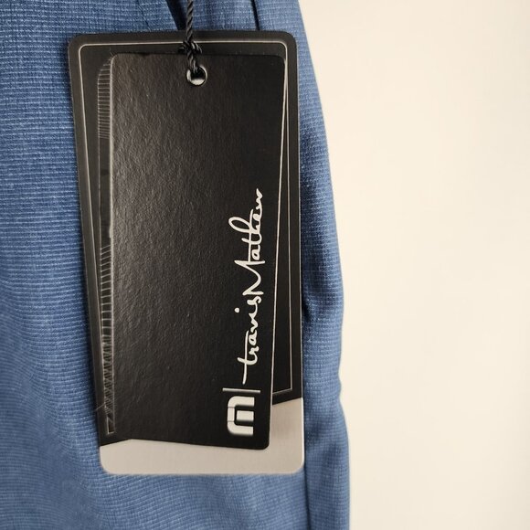 Travis Mathew Shorts Mens 30 Blue Beck Performance Golf Shorts (30x10) NWT - Picture 6 of 8